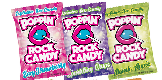 Poppin Oral Sex Candy - Asst. Flavors Pack Of 3