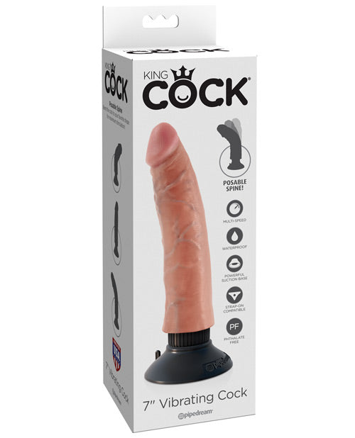 7" Vibrating Cock